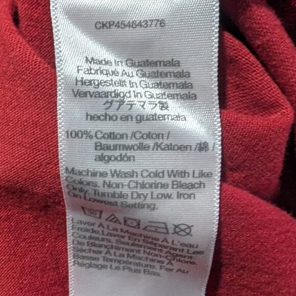 NEW Madewell | Vintage Crewneck Cotton T-Shirt In Dark Red - Picture 5 of 5